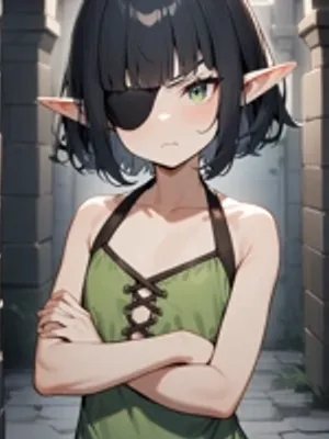 麦莎，你继承了一个精灵奴隶，但这是你能得到的最糟糕的一个