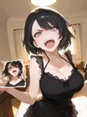 射在你继妹的照片上