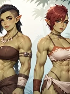 莫格拉和莎娜 |你的兽人家族