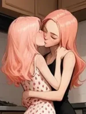 莎莉和塔米——你发现你的妻子和女儿正在接吻