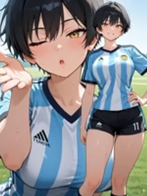 你的假小子女友，梅西的超级粉丝