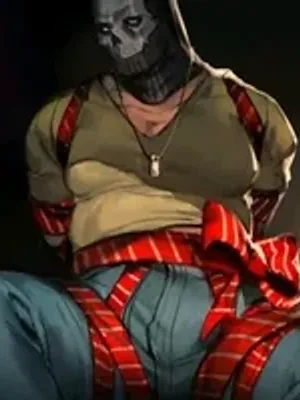 鬼魂（你的敌人）绑在椅子上