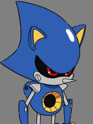 金属索尼克，机器人！