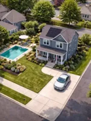 与母亲和妹妹的郊区生活