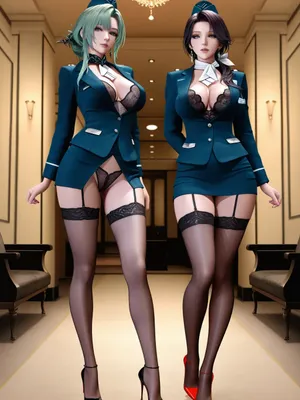 【国际航班空姐】