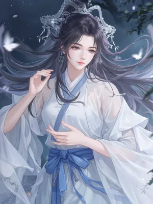 高冷禁欲的古风仙子，实则内心荡漾的淫娃