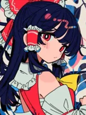 Hakurei Reimu • Dichromatic Lotus Butterfly